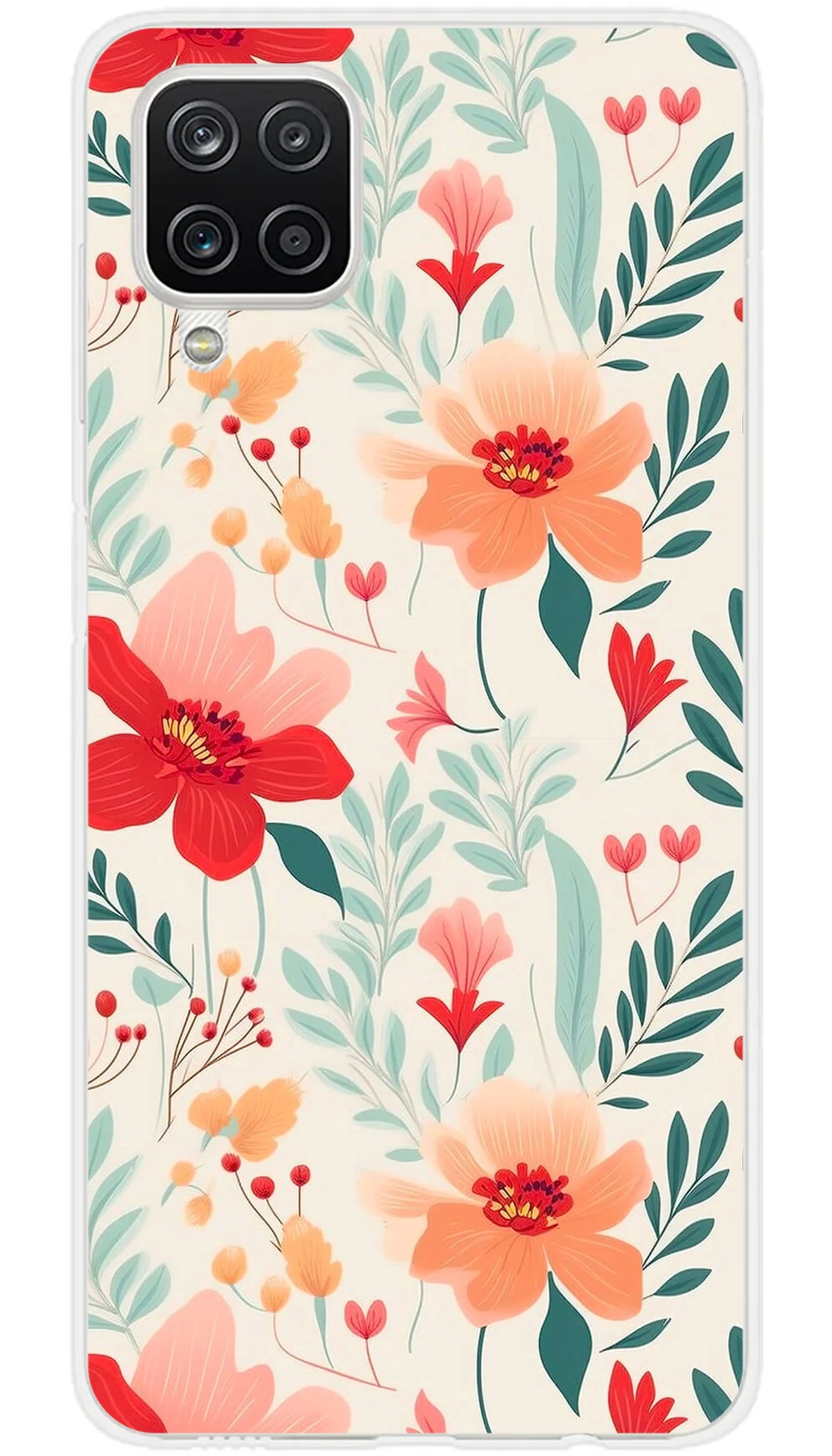 Coque Samsung Flower wall - Galaxy A12 5G