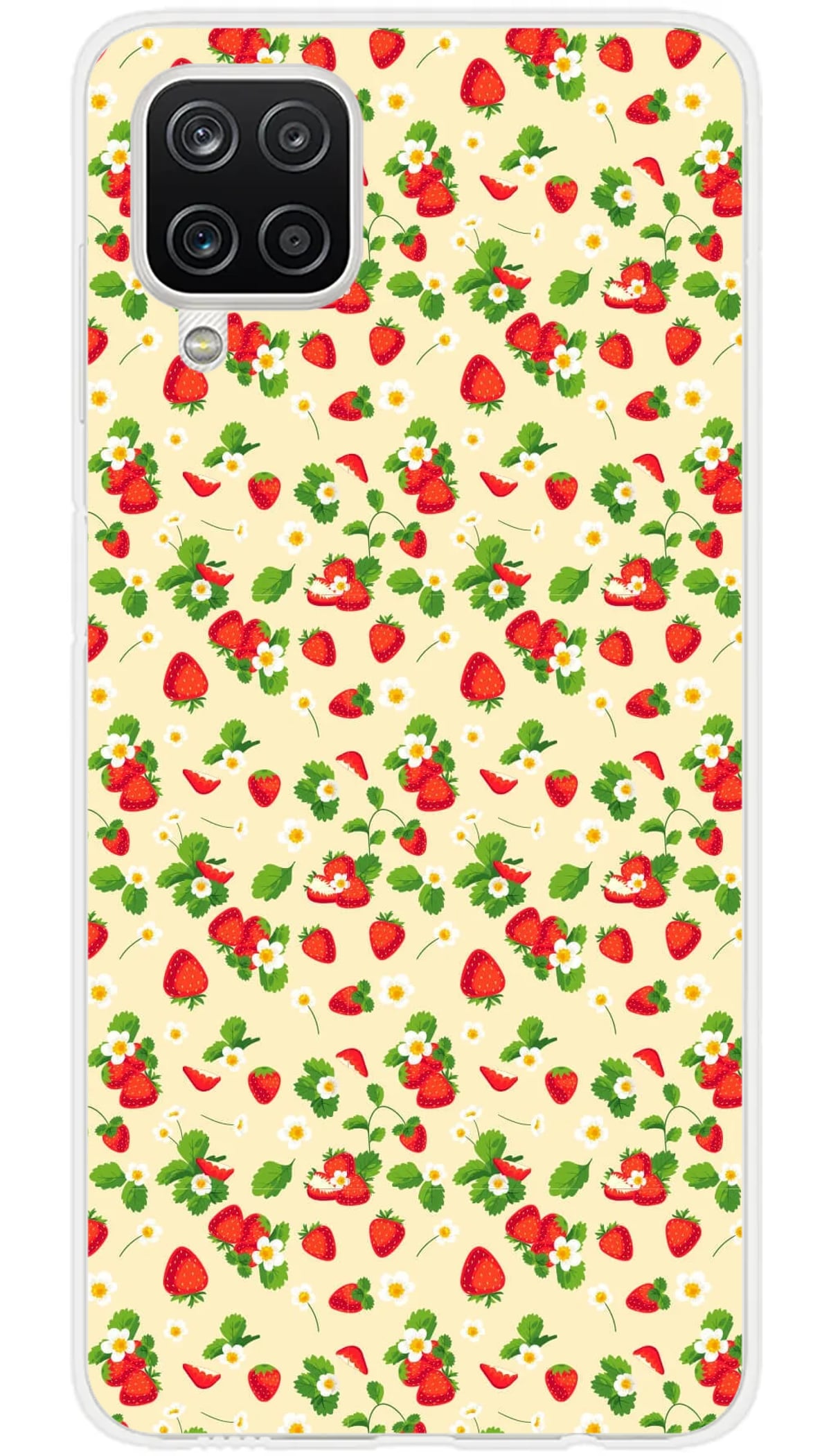 Coque Samsung Fraises - Galaxy A12 5G