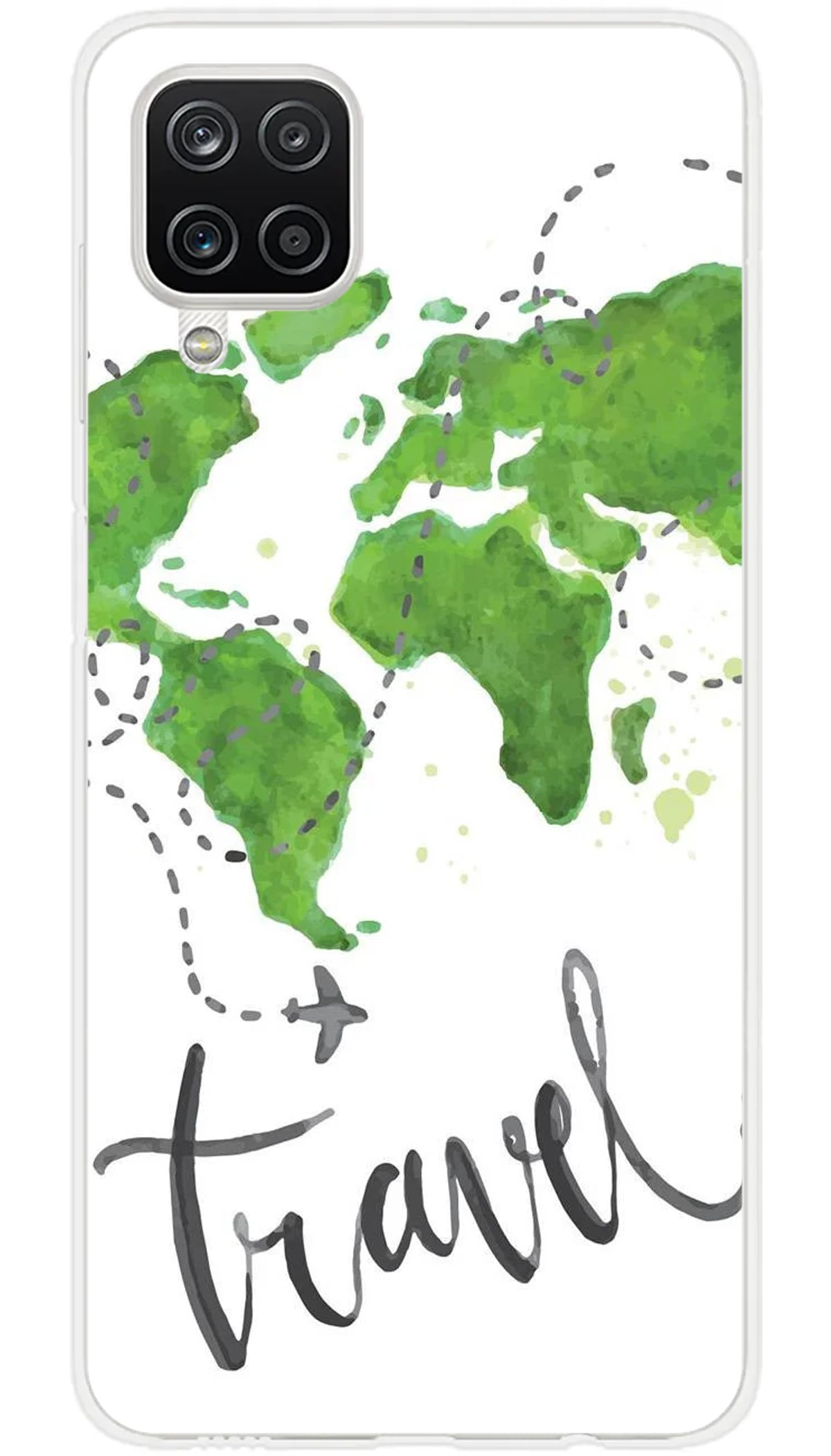 Coque Samsung Map Travel - Galaxy A12 5G