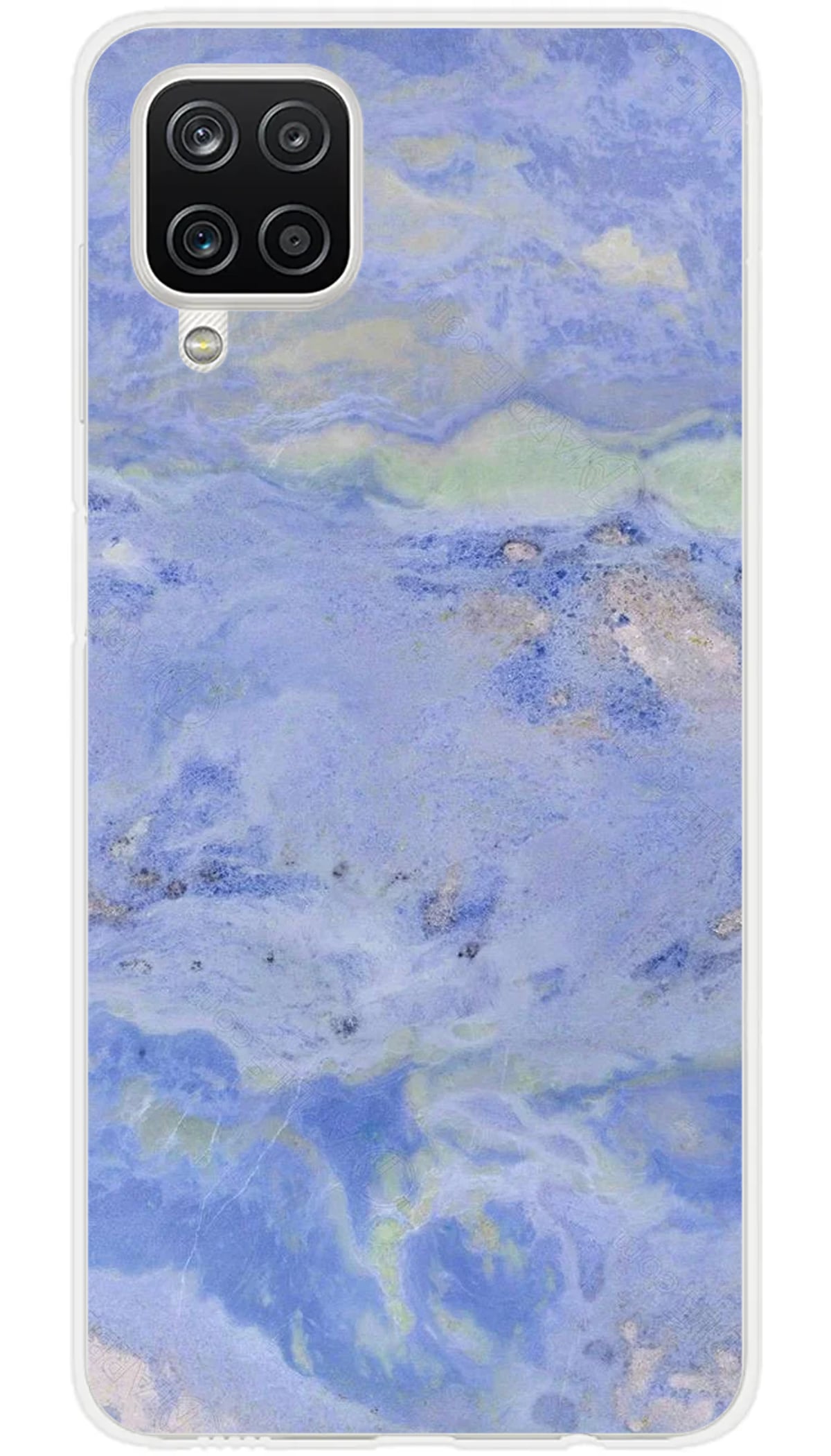 Coque Samsung Marbre Bleu - Galaxy A12 5G