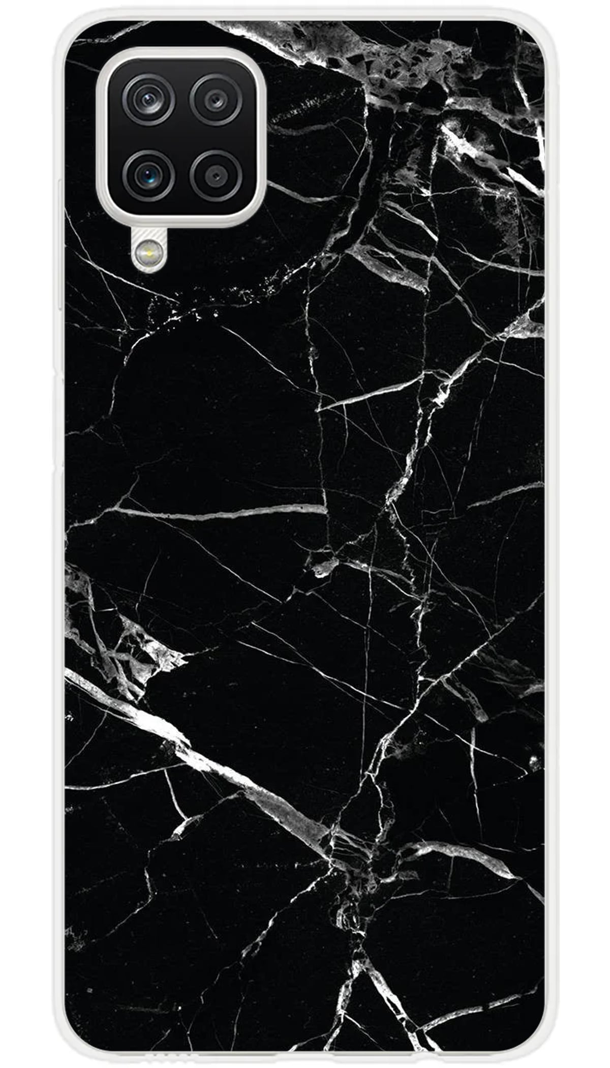 Coque Samsung Marbre Noir - Galaxy A12 5G