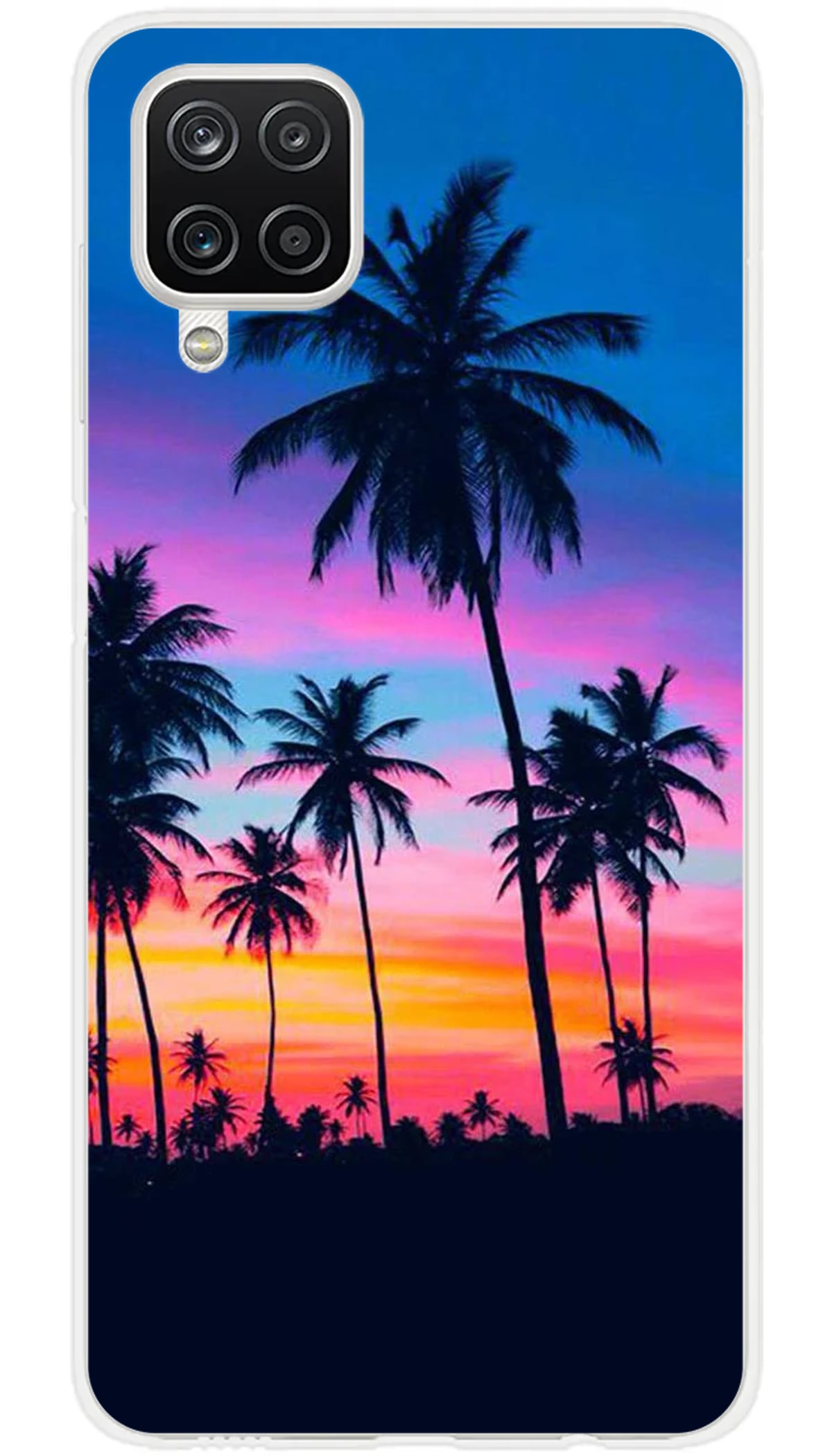 Coque Samsung Palmiers colorés - Galaxy A12 5G
