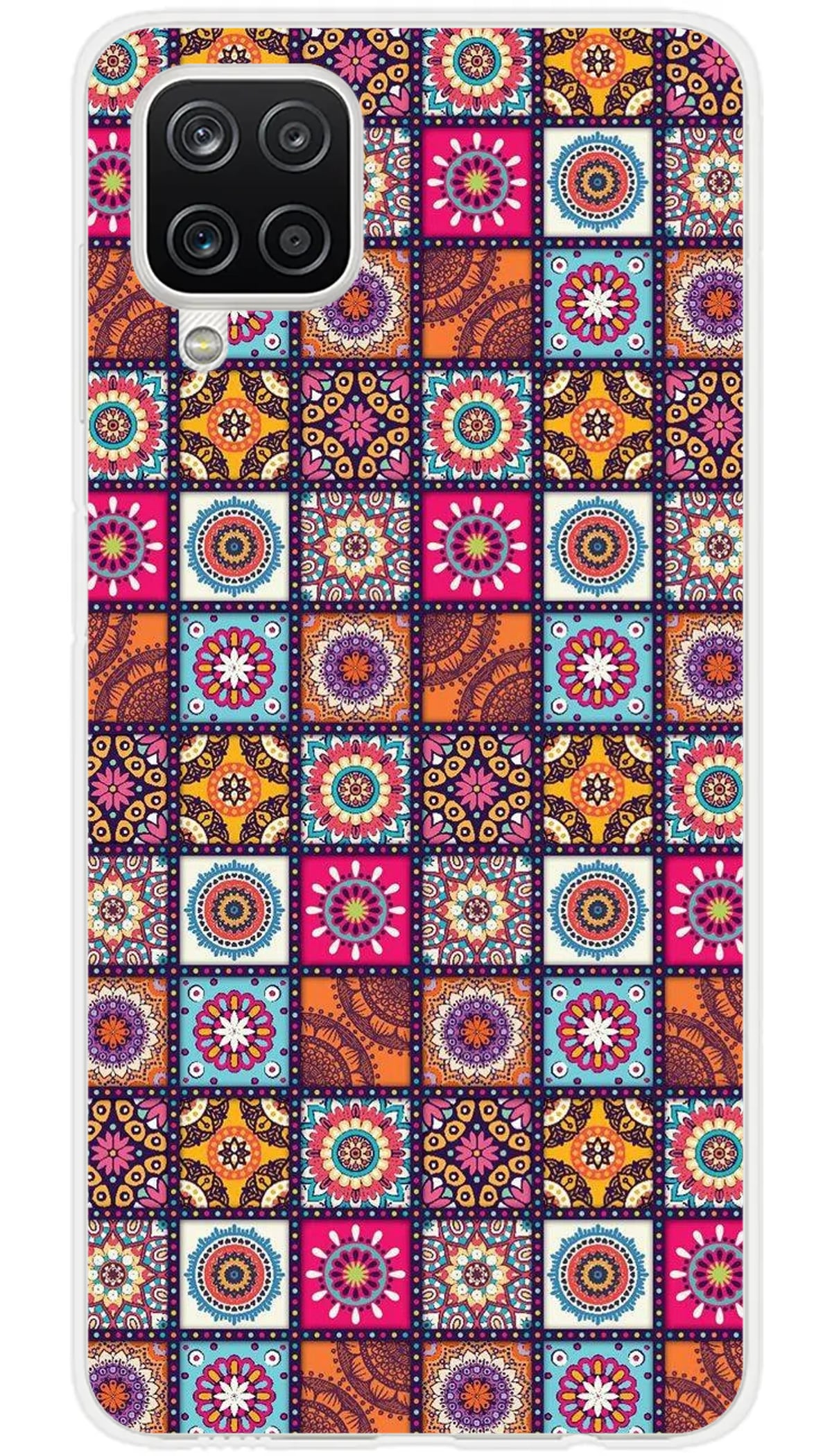 Coque Samsung Patchwork Mandala - Galaxy A12 5G