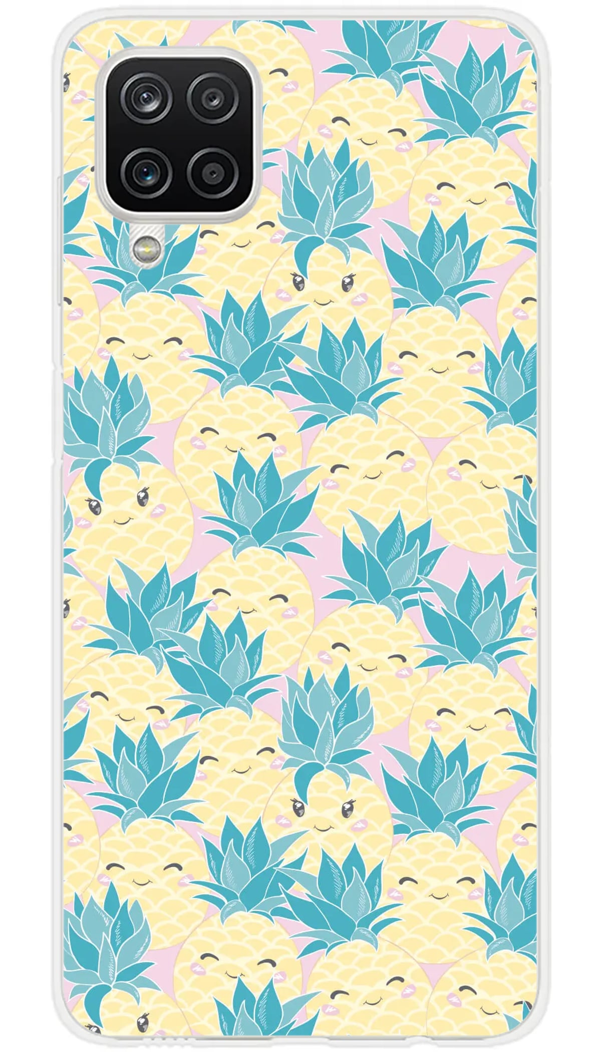 Coque Samsung Pluie d'ananas - Galaxy A12 5G