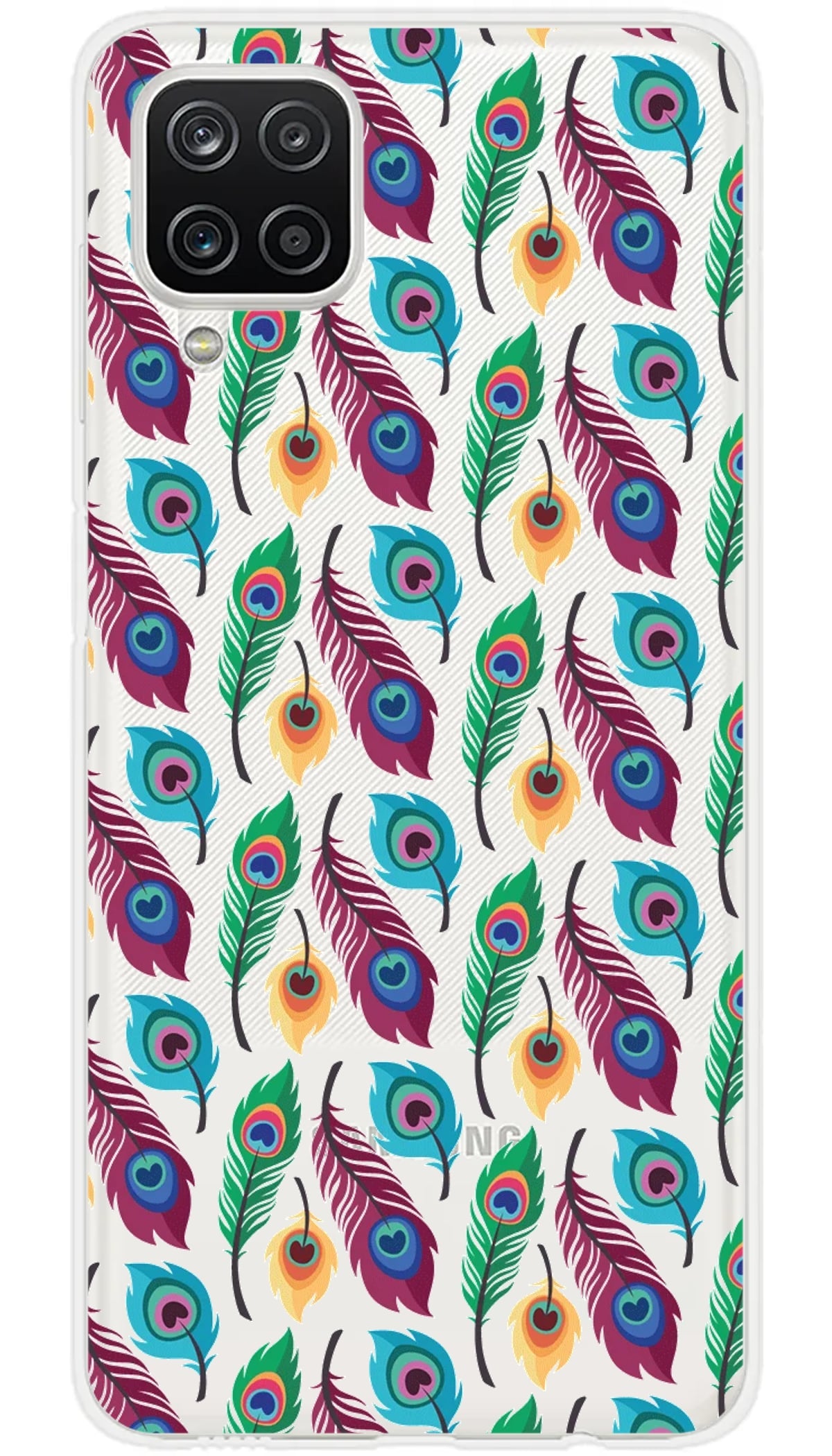 Coque Samsung Plume de Paon - Galaxy A12 5G