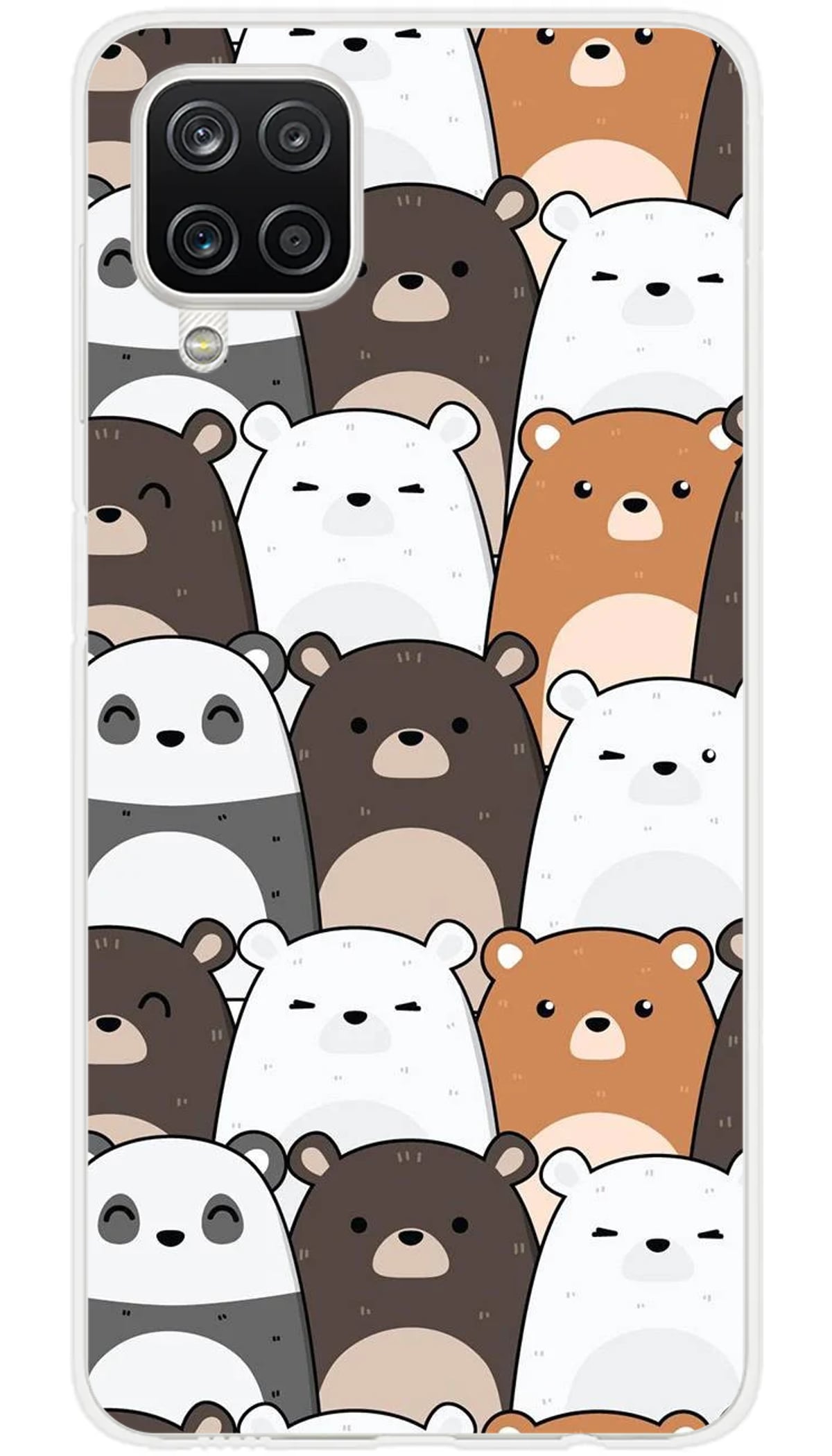 Coque Samsung Réunion de Nounours - Galaxy A12 5G