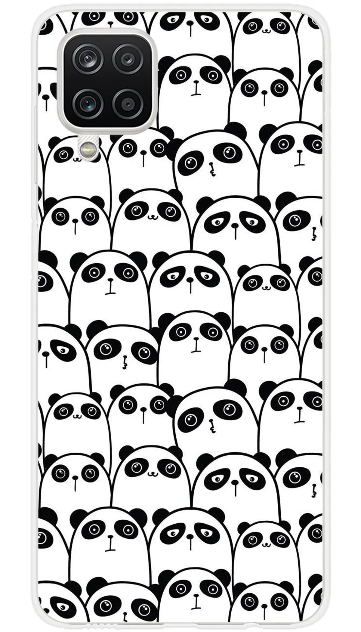 Coque Samsung Réunion de Pandas - Galaxy A12 5G