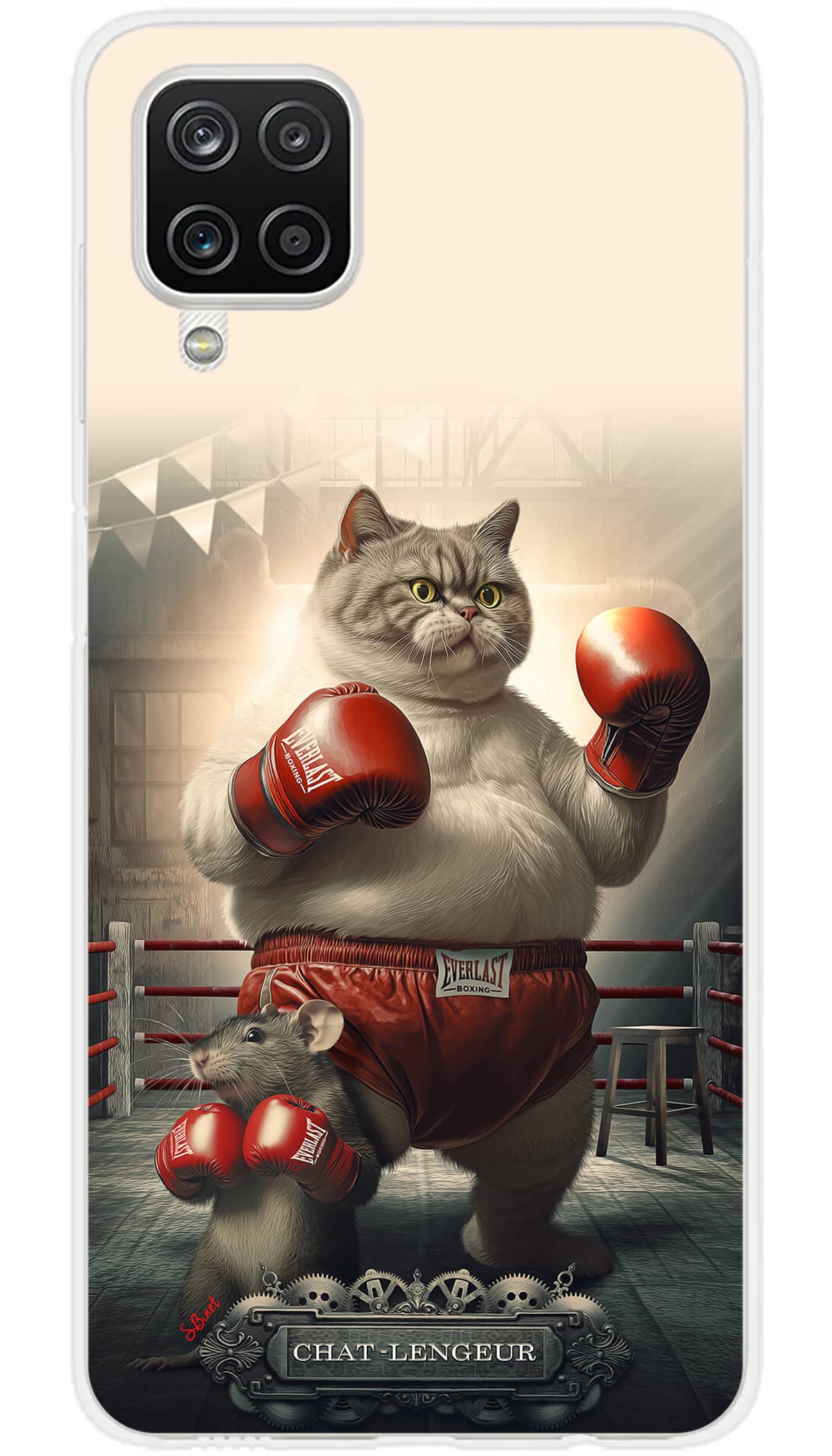 Coque Samsung SB Chat-lengeur - Galaxy A12 5G