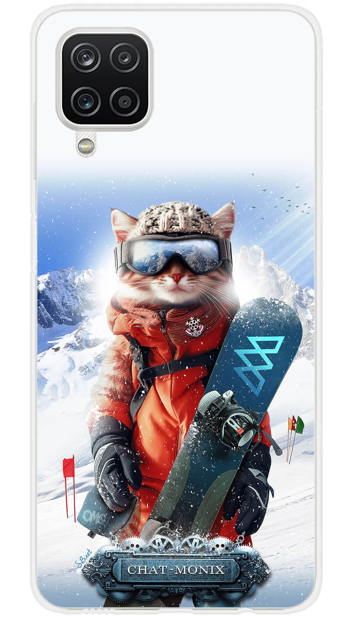 Coque Samsung SB Chat-monix - Galaxy A12 5G