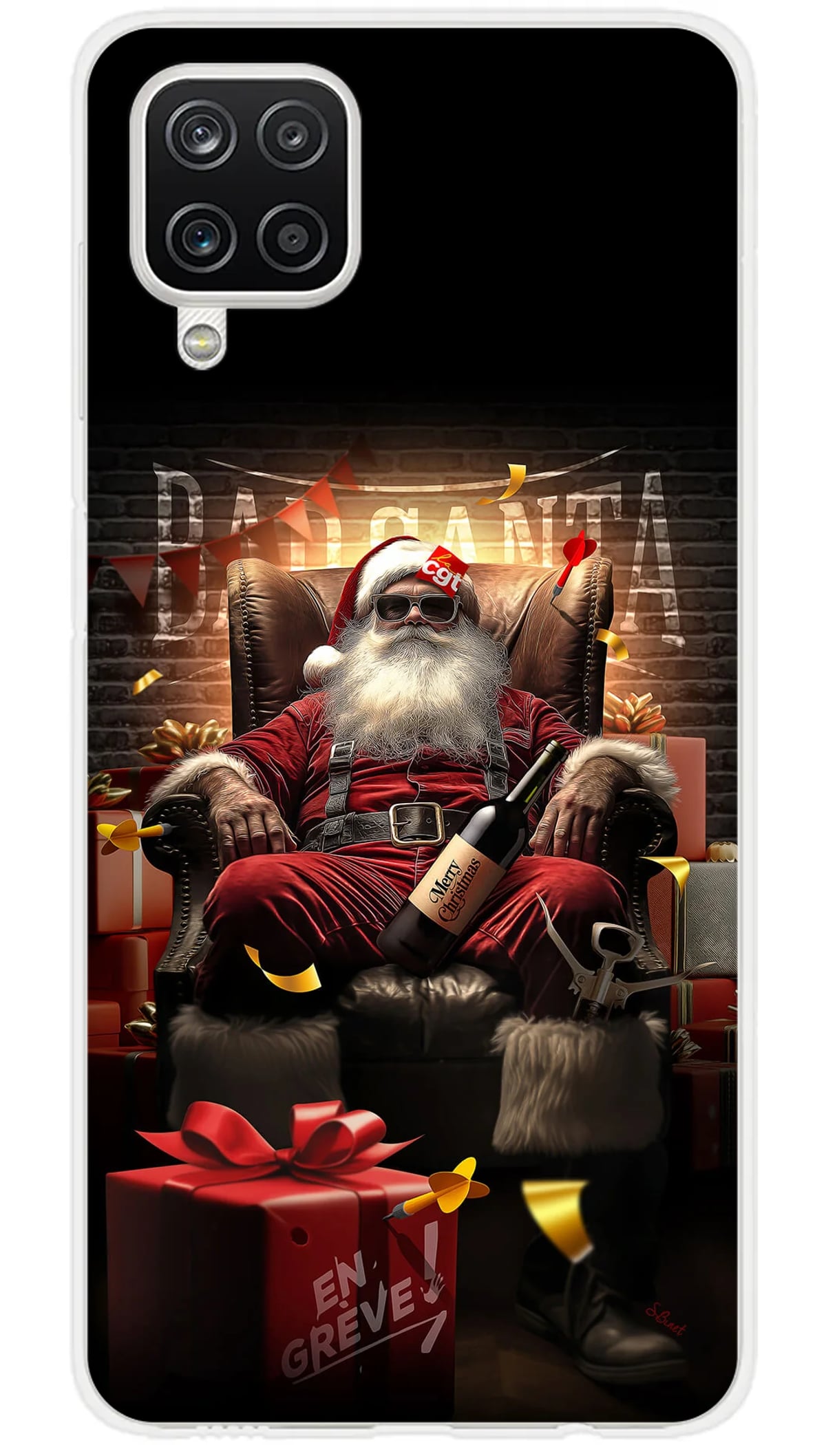 Coque Samsung SB Père-Noël - Galaxy A12 5G