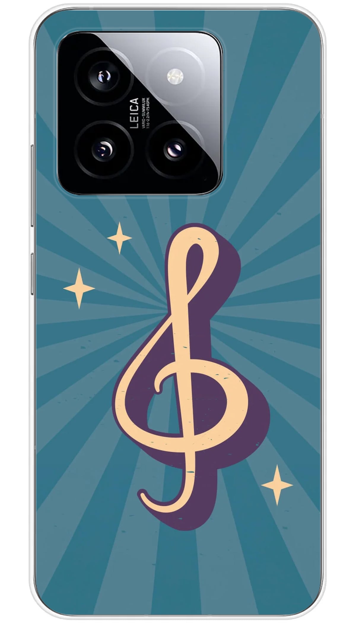 Coque Xiaomi Clé de sol rétro - 14