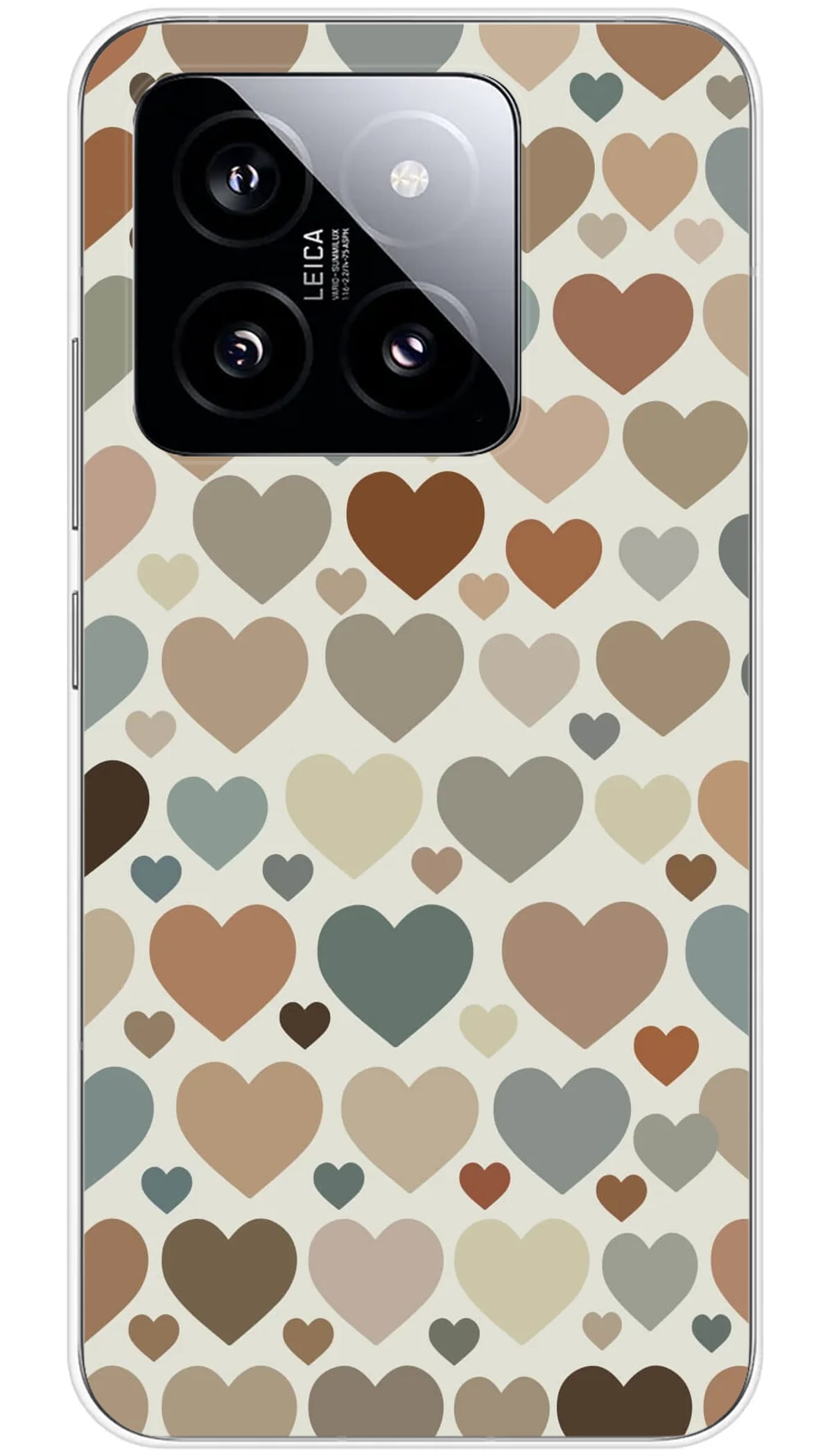 Coque Xiaomi Mur de coeurs - 14