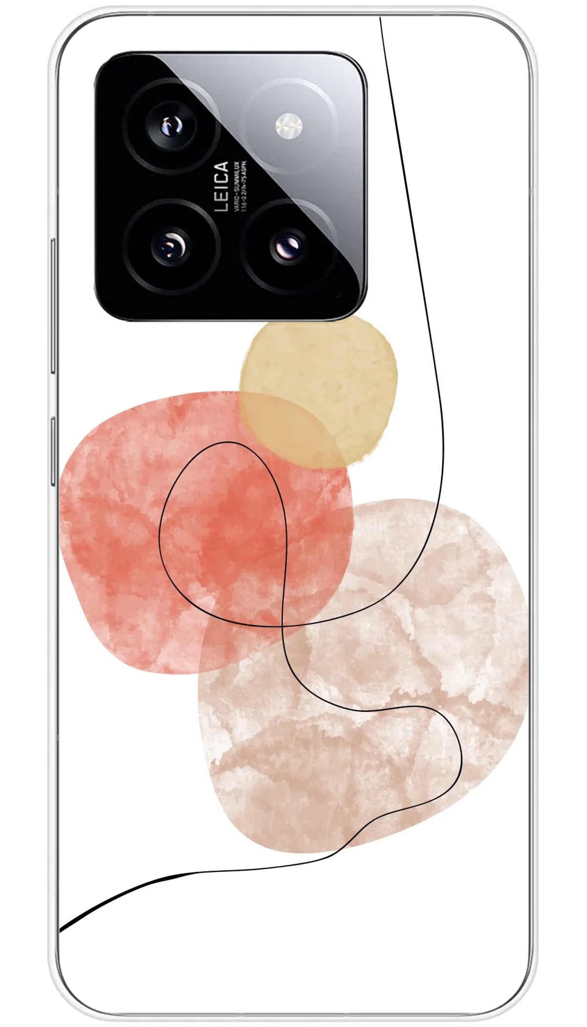 Coque Xiaomi One line rouge - 14