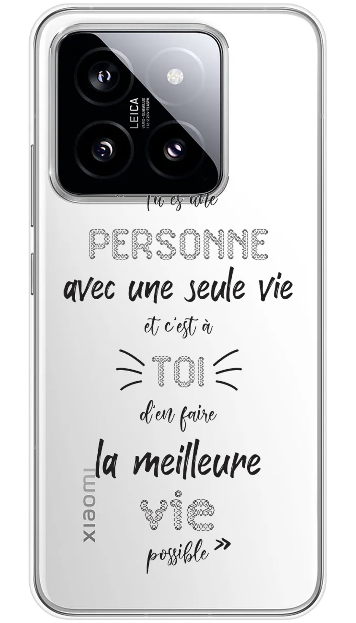 Coque Xiaomi Une Seule Vie - 14