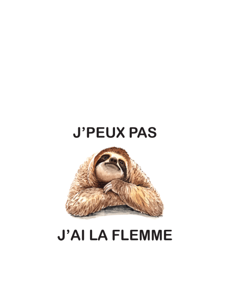 J'peux pas j'ai la flemme
