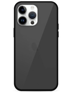 Coque en silicone Givré Noir