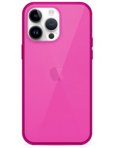 Coque en silicone Givré Rose