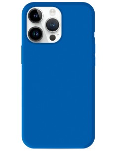 Coque en silicone Mat Bleu