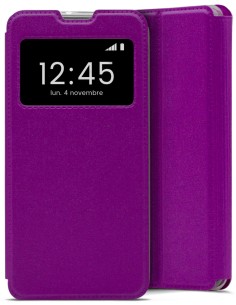 Etui folio en Simili cuir Violet