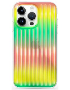 Coque rigide holographique Arc en ciel