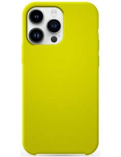 Coque en silicone Soft Touch Jaune