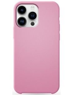 Coque en silicone Soft Touch Rose Bonbon