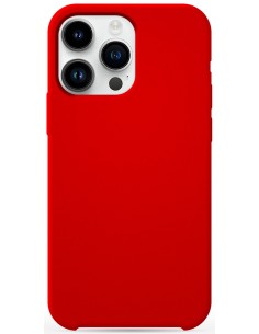Coque en silicone Soft Touch Rouge