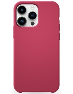 Coque en silicone Soft Touch Rouge pale