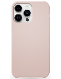 Coque en silicone Soft Touch Sable rosé