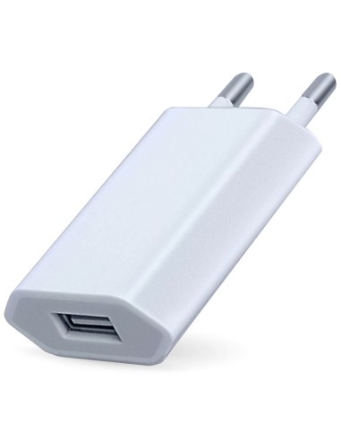 Chargeur secteur port USB 2A - Blanc