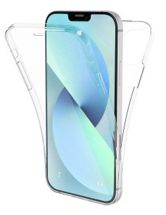 Protection intégrale 360°: Coque souple transparente + Film verre trempé p.  Apple iPhone X et XS - Français