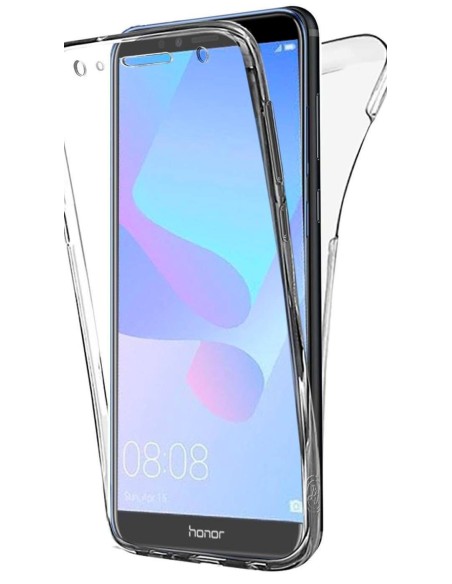 Coque en silicone intégrale Transparent pour Huawei Honor 7A
