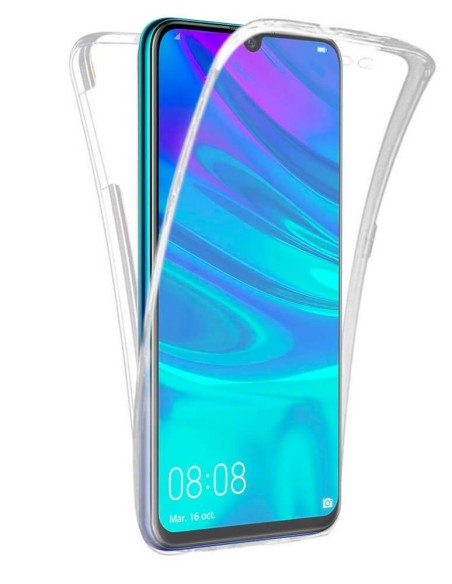 Coque en silicone intégrale Transparent pour Huawei P Smart Plus 2019