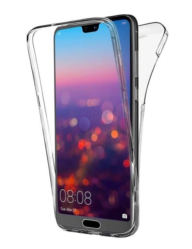 Coque en silicone intégrale Transparent