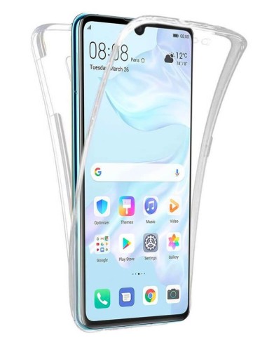 Coque en silicone intégrale Transparent