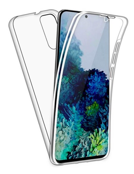Coque en silicone intégrale Transparent pour Samsung Galaxy A32 5G