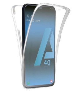 Coque en silicone intégrale 360° Transparente | 1001coques.fr