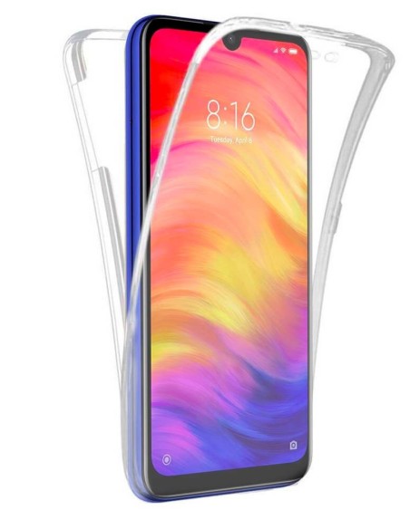 Coque en silicone intégrale Transparent pour Samsung Galaxy Note 10 Plus