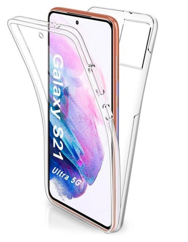 Coque en silicone intégrale Transparent