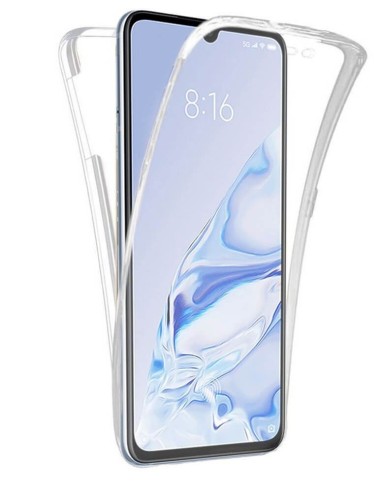 Coque en silicone intégrale Transparent