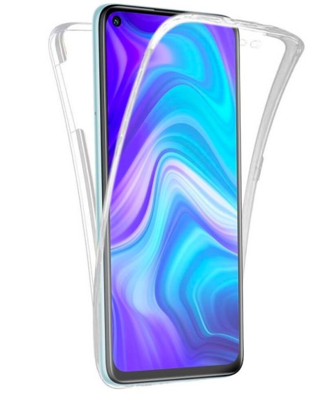Coque en silicone intégrale Transparent pour Xiaomi Redmi Note 9
