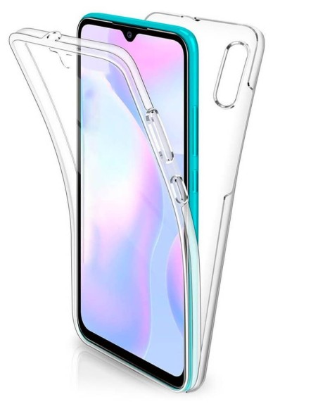 Coque en silicone intégrale Transparent pour Xiaomi Redmi Note 9T 5G