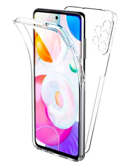 Coque en silicone intégrale Transparent pour Samsung Galaxy A33 5G