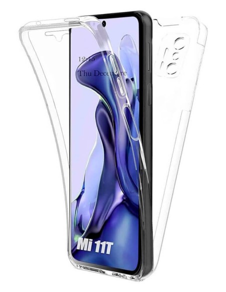 Coque en silicone intégrale Transparent pour Xiaomi Mi 11T 5G / Mi 11T Pro 5G