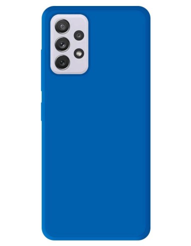 Coque en silicone Mat Bleu