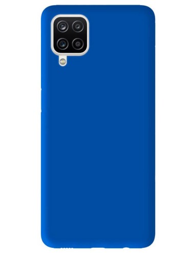 Coque en silicone Mat Bleu