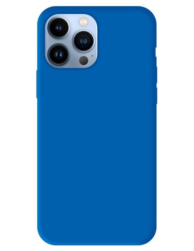 Coque en silicone Mat Bleu