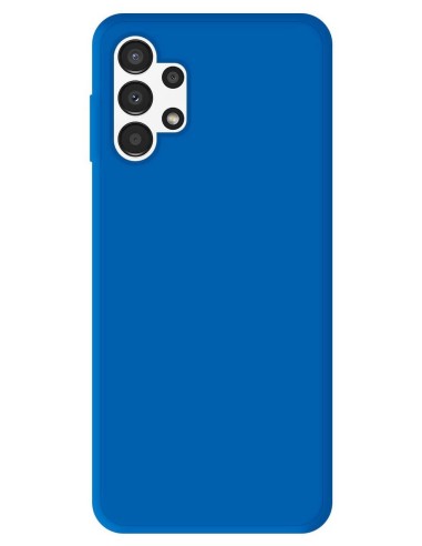 Coque en silicone Mat Bleu