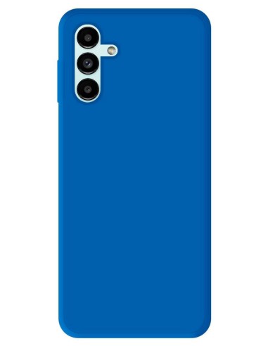 Coque en silicone Mat Bleu