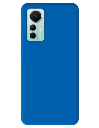 Coque en silicone Mat Bleu